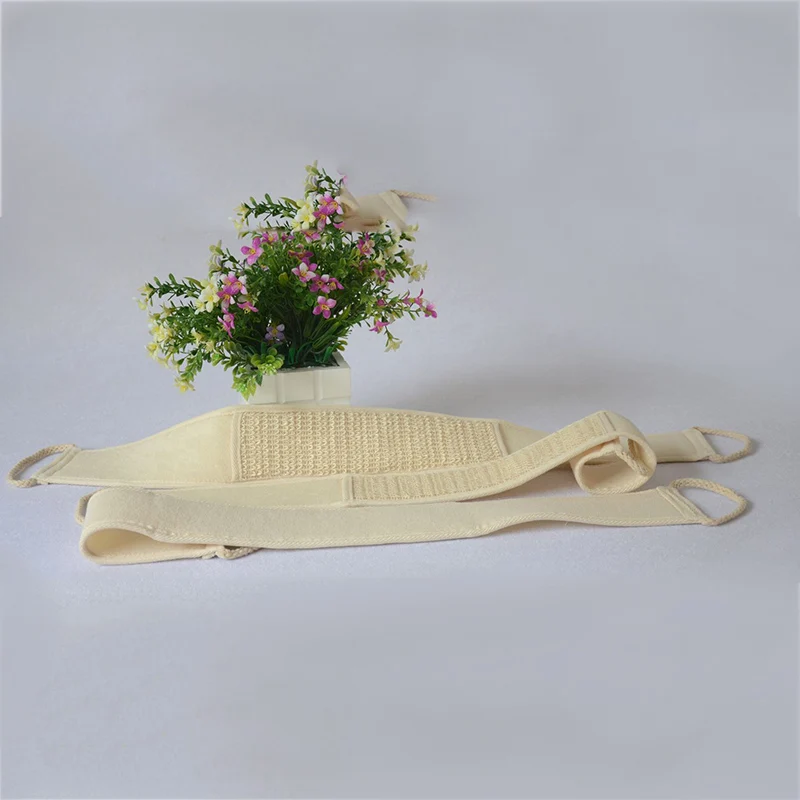 Ремешок для душа ванной Отшелушивающий Мочалка спины губка Органическая