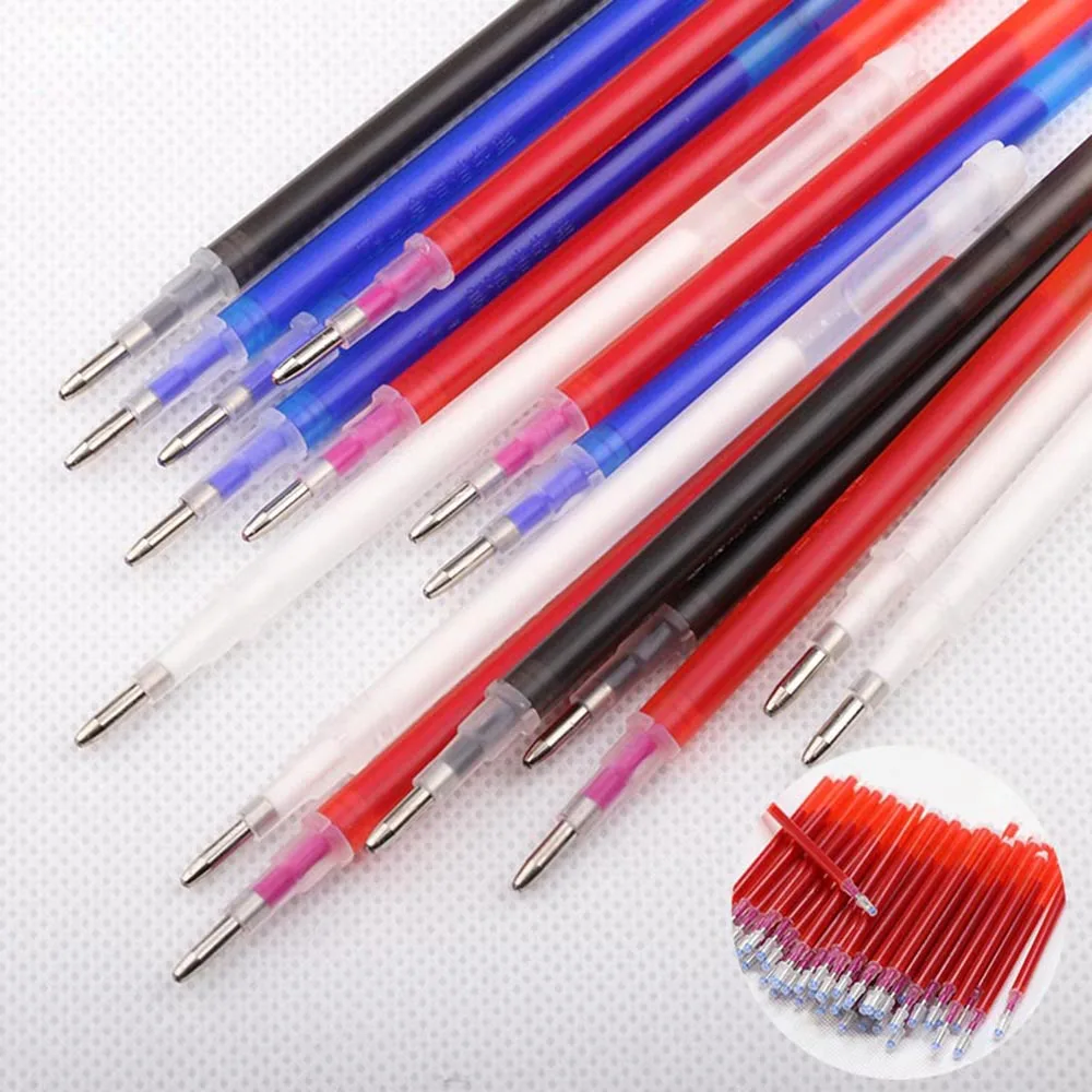 4Pcs High Temperature Disappear Marker Pen Fabric PU Leather Garment Professional Ironing Heating Refill Sewing Tools | Дом и сад