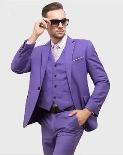 

Fashion Men's Groom Tuxedos Wedding Suits Bridal Groomsman Suits Business Suits