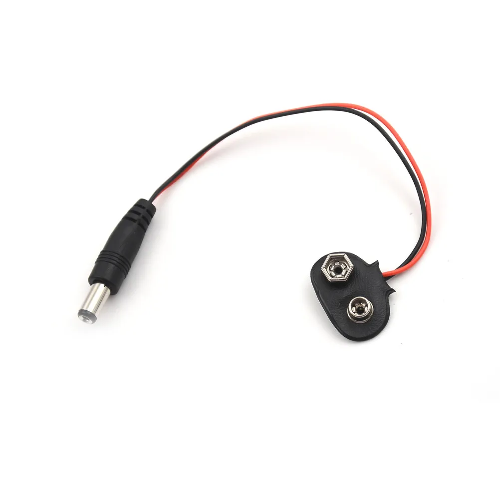 10 шт. к DC 9 в зажим Штекерный адаптер батареи для Arduino R3 разъем сделай сам В батарея