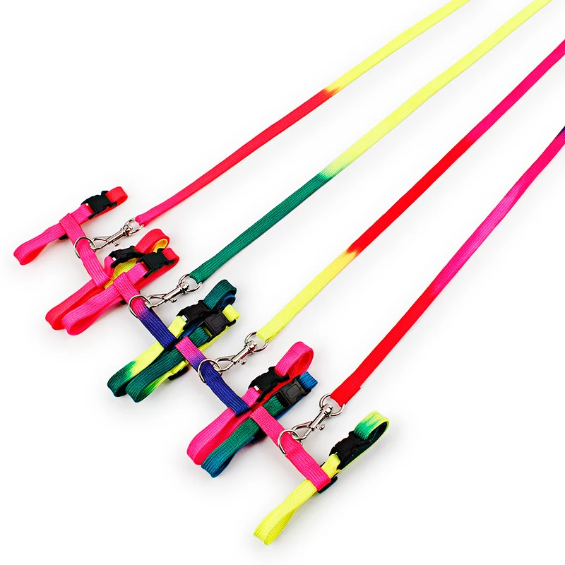 Домашнее животное кошка поводок для кролика собаки кошки Регулируемая