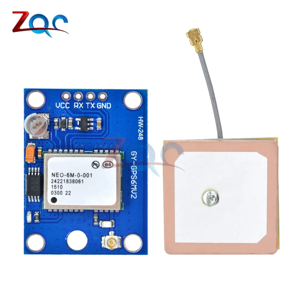 NEO-6M gps модуль GY-gps 6MV2 NEO6MV2 буит в EEPROM APM2.5 антенна 3 V-5 V RS232 ttl доска для Arduino полета Управление