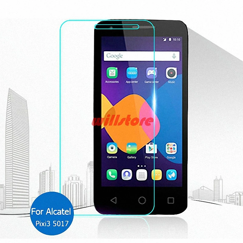 Закаленное стекло для Alcatel One Touch Pixi 3 4 5 OT 4027A 4027D 4028A 5017A 5017D защитная пленка экрана |