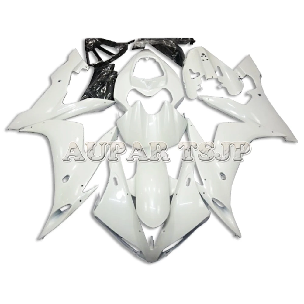 

Motorbike Plastic Fairing Kit All White Covers For Yamaha YZF1000 R1 2004 2005 2006 04 - 06 Motorcycle ABS Injection Cowlings