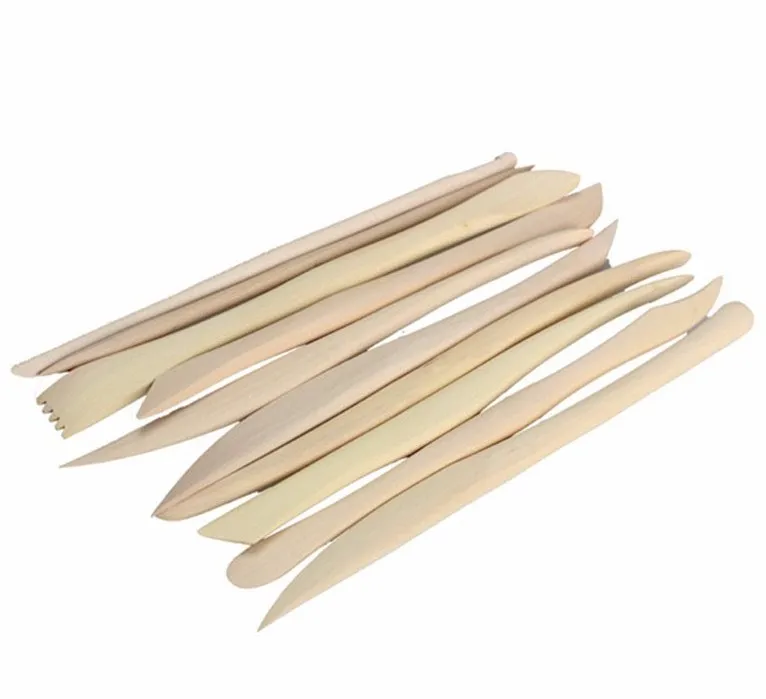 10 шт. глина Искусственный пластик восковая резьба инструменты для керамики набор