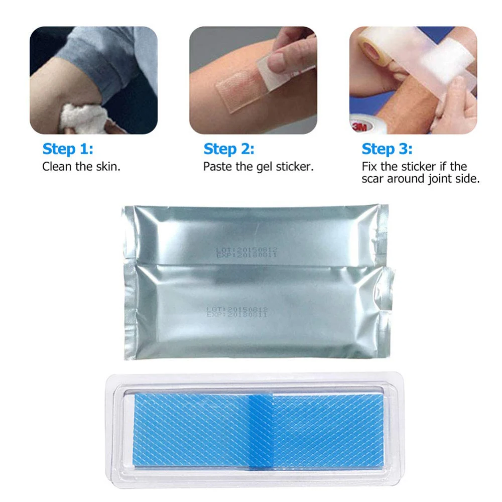 Reusable Silicone Scar Removal Patch Acne Gel Therapy Patch Remove Trauma Burn Sheet Body Skin Care Tools Scar Removal Patch