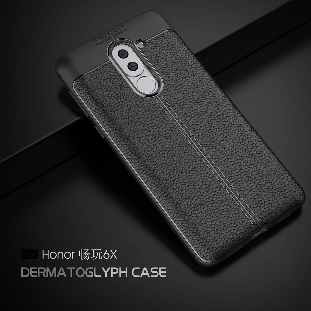 Для Huawei Honor 6X матовый чехол GR5 2017 Мягкий силиконовый чехол-бампер BLN-L21 BLN-L61 BLL-L22