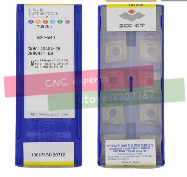 

CNMG120404/CNMG120408 EM YBG205 CNC blade alloy carbide cutting tool carbide inserts Processing of Stainless steel