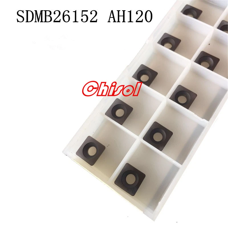Высококачественные карбидные фрезерные вставки с ЧПУ SDMB26152 AH120 режущее лезвие из