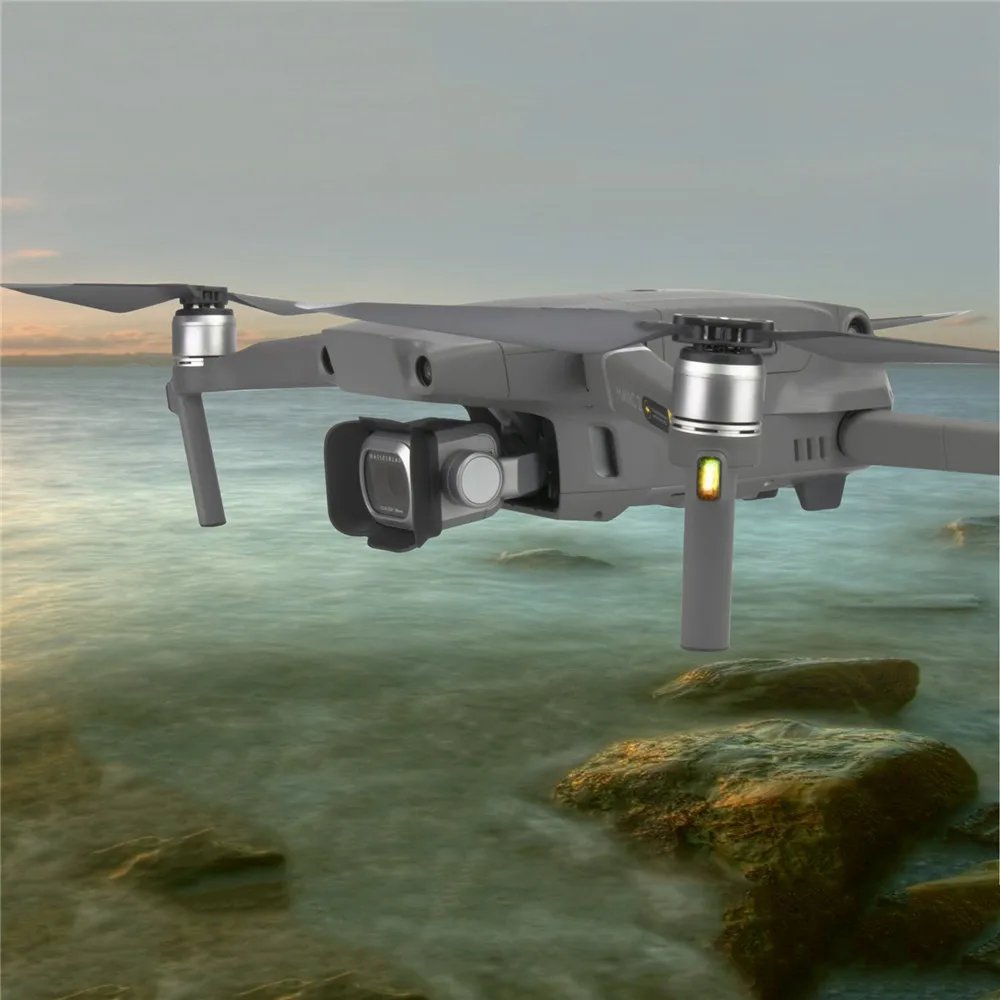 Антибликовая Крышка для объектива камеры с шарнирным замком DJI MAVIC 2 pro зум