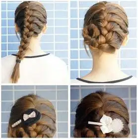 3 шт. Женская мода зажим для укладки волос палка Булочка чайник коса инструмент