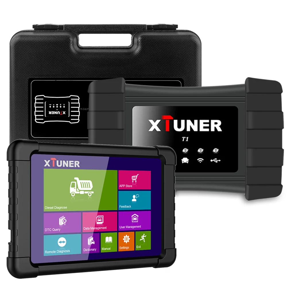 Xtuner T1 инструмент диагностики тяжелых грузовиков ABS подушка безопасности DPF для