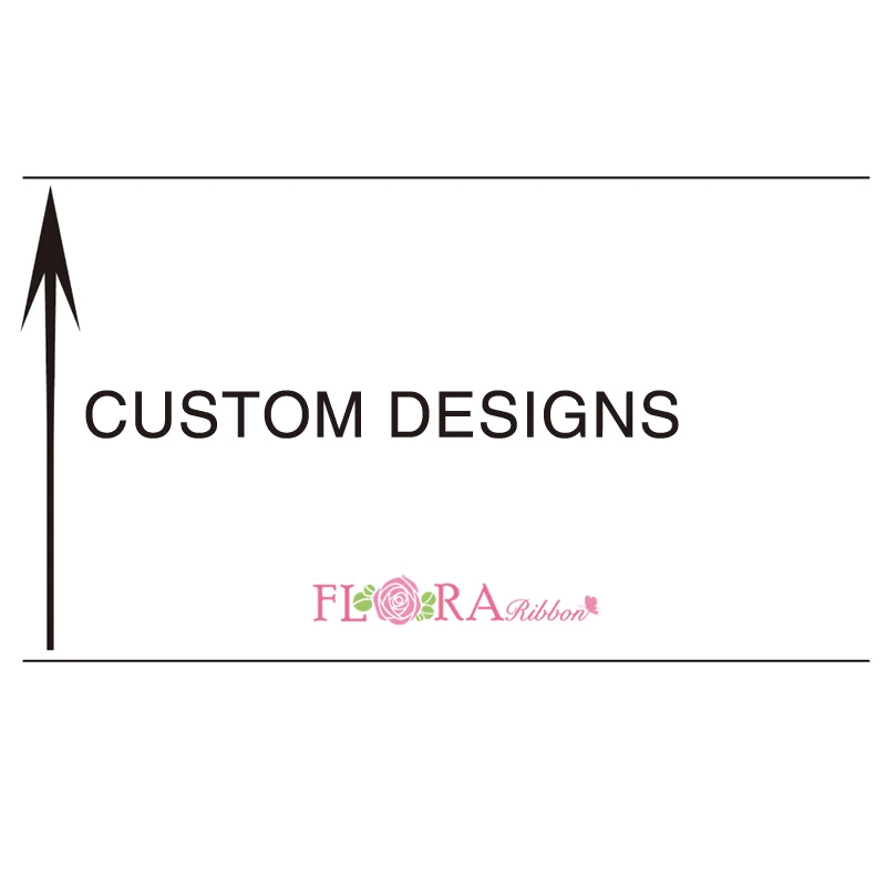 

Flraribron DIY лента с пользовательским логотипом, дизайн