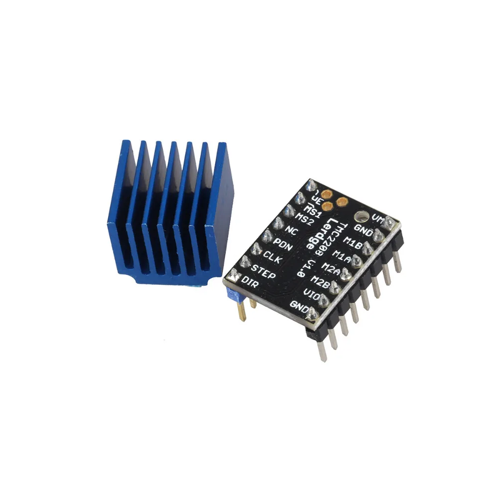 3DSWAY 3D принтер Часть 4 шт./лот Lerdge TMC2208 Драйвер шагового двигателя Stepstick ультра