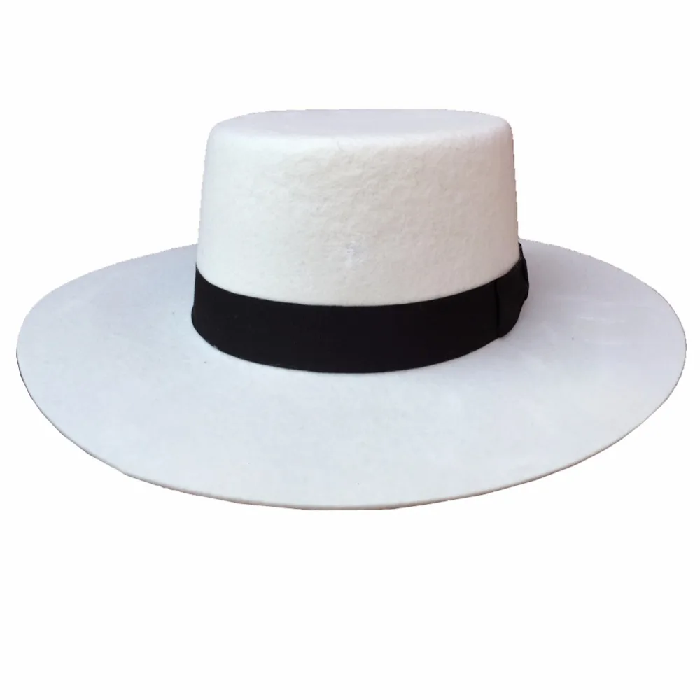 Белая Панама шерсть шляпа бандана для женщин|fedora hat|fedora hat for womanhats |