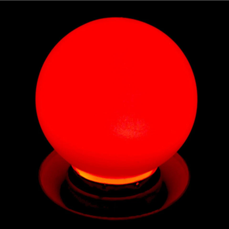 Colorful E27 110V 220V Red blue green white yellow blubs Energy Saving LED Ball Light Bulb Globe Lamp holiday Atmosphere light | Освещение