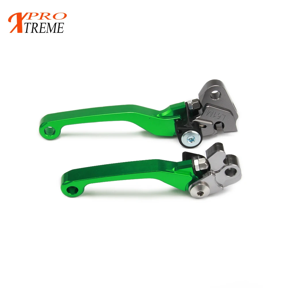 Мотоцикл с ЧПУ Заготовка поворотный складной тормоз сцепления рычаги для KAWASAKI