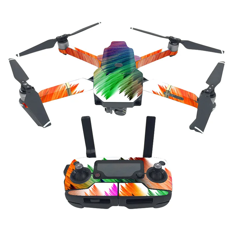 TN-Mav icPro-0093 Для DJI Mavic Pro стикер кожи ПВХ Виниловый дизайн полноразмерная наклейка для Mavic Pro Корпус дрона+ пульт дистанционного управления+ ручки - Цвет: TN-Mav icPro-0093