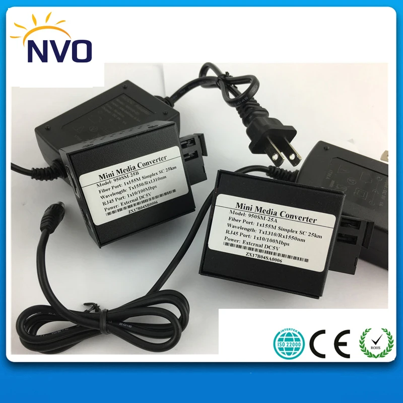 10/100 м мульти режим симплекс 2 K 1RJ45 SC внешний источник питания зарядное устройство