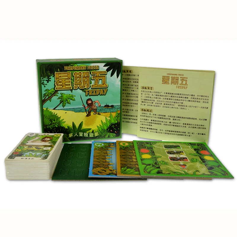 Пятница настольная игра 1 игрок Семья/партия лучший подарок для детей китайский