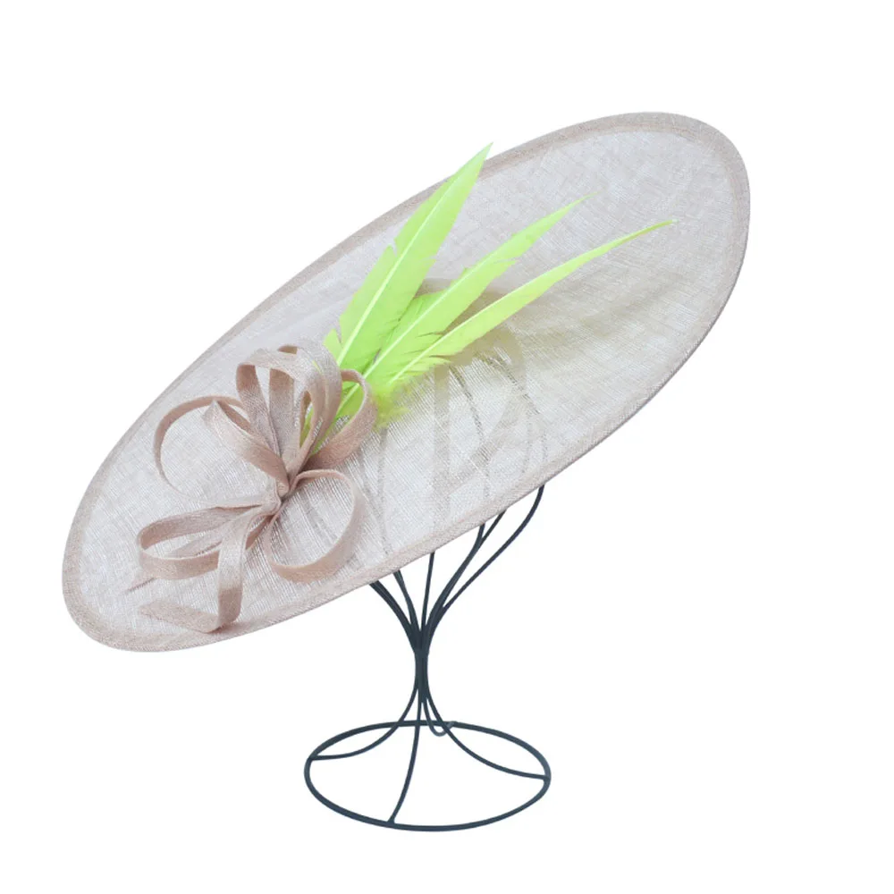 Женская винтажная шляпка Дерби FS большая для церкви и торжественных случаев