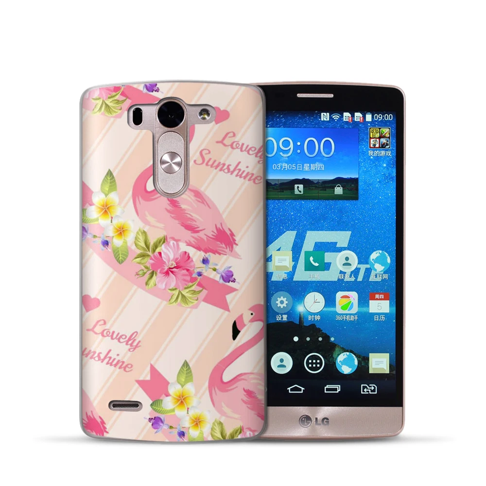 Чехол для телефона с изображением фламинго LG G4 G5 G6 X Power 2 Screen Q6 Q8 K4 K7 K8 K10 2017 милые