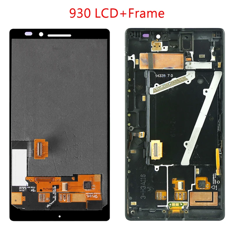 С рамкой дигитайзер для оригинального Nokia Lumia 930 925 ЖК дисплей AMOLED сенсорный экран
