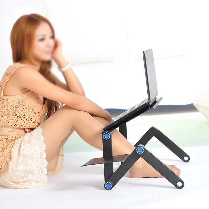 Портативный складной компьютер PC ноутбук стол Регулируемая книга тетрадь