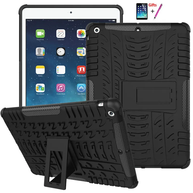 Защитный Гибридный чехол подставка из ТПУ и поликарбоната для Apple iPad5 сумка iPad Air 5