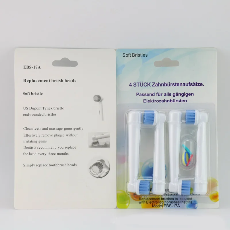 Чувствительная зубная щетка для чистки зубов 16 шт. насадки ухода за полостью рта