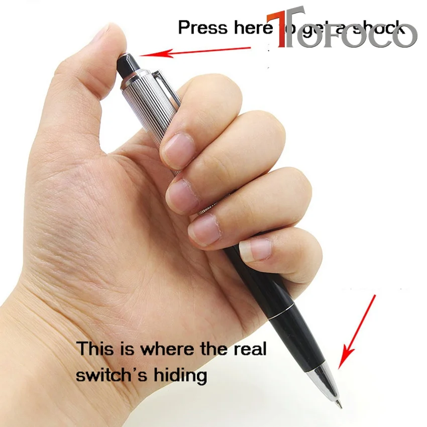 TOFOCO Новая электрическая ударная ручка рекламная необычная шариковая игрушка