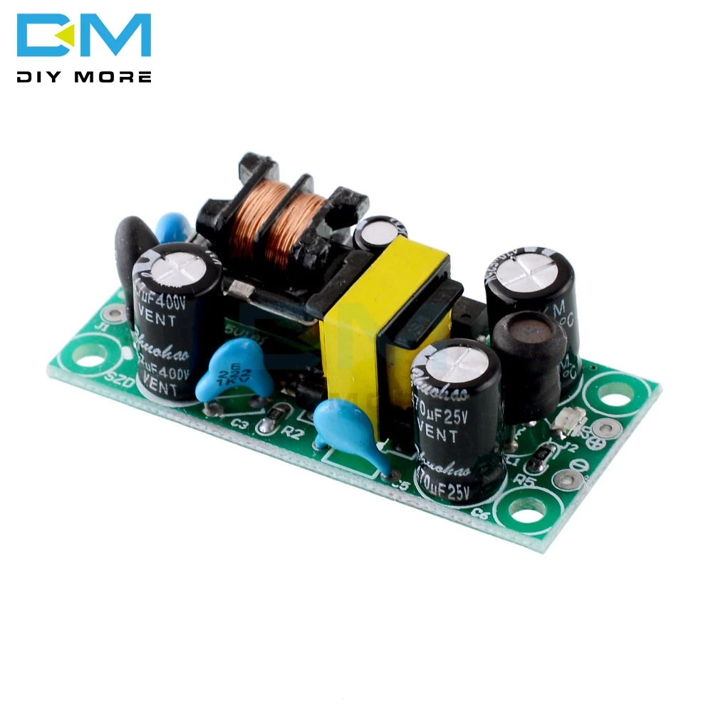 AC DC 12V 5V 500mA 1000mA понижающий преобразователь платы питания с изоляцией модуля
