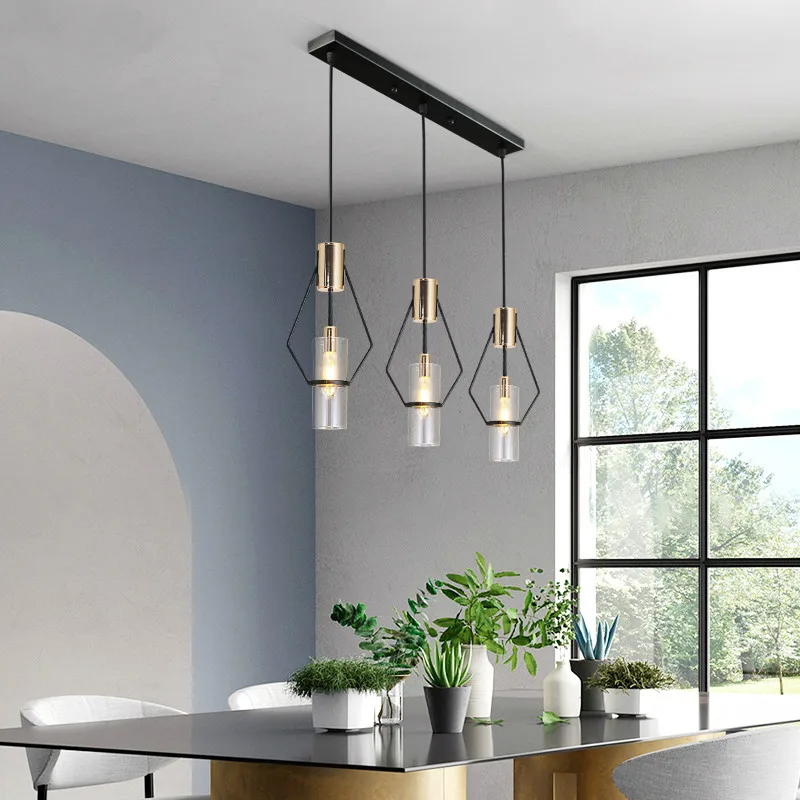 Скандинавский Ресторан подвесные светильники современный минималистский
