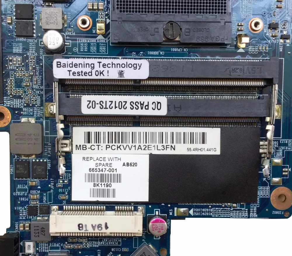 665347-001 материнская плата для hp Pavilion DV6 DV6-6000 HM65 работает хорошо