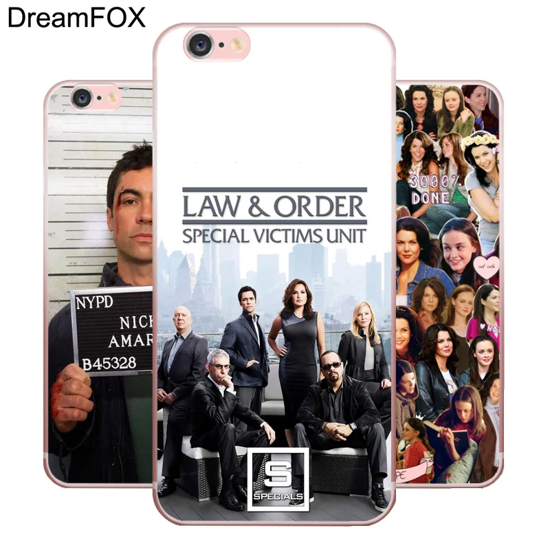 DREAMFOX N035 Девочки Гилмор закон Мягкий ТПУ силиконовый чехол для Apple iPhone XR XS Max 8X7 6 S Plus