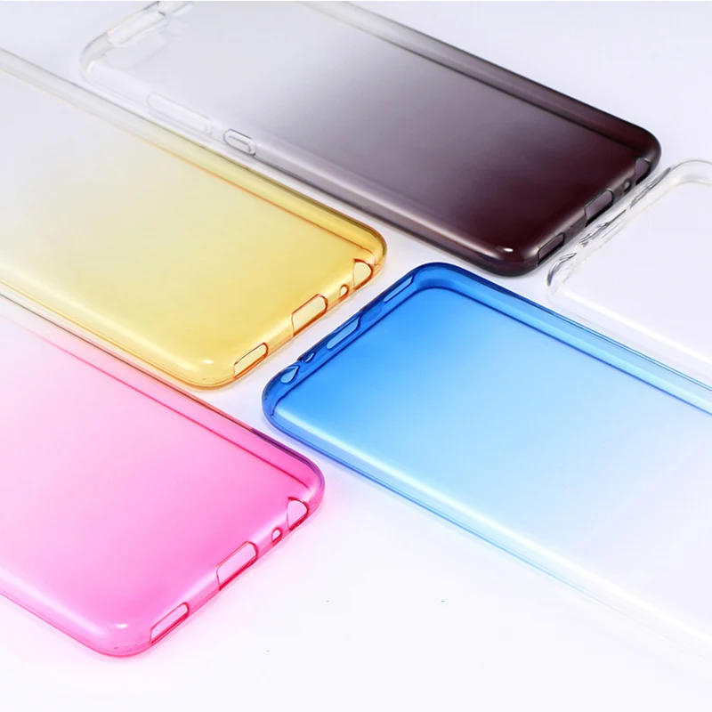 Cute Phone Case for Huawei P9 Plus 5.5 inch Ultrathin Soft 3D Silicone TPU Gradient Transparent Protection Back Cover Funda |