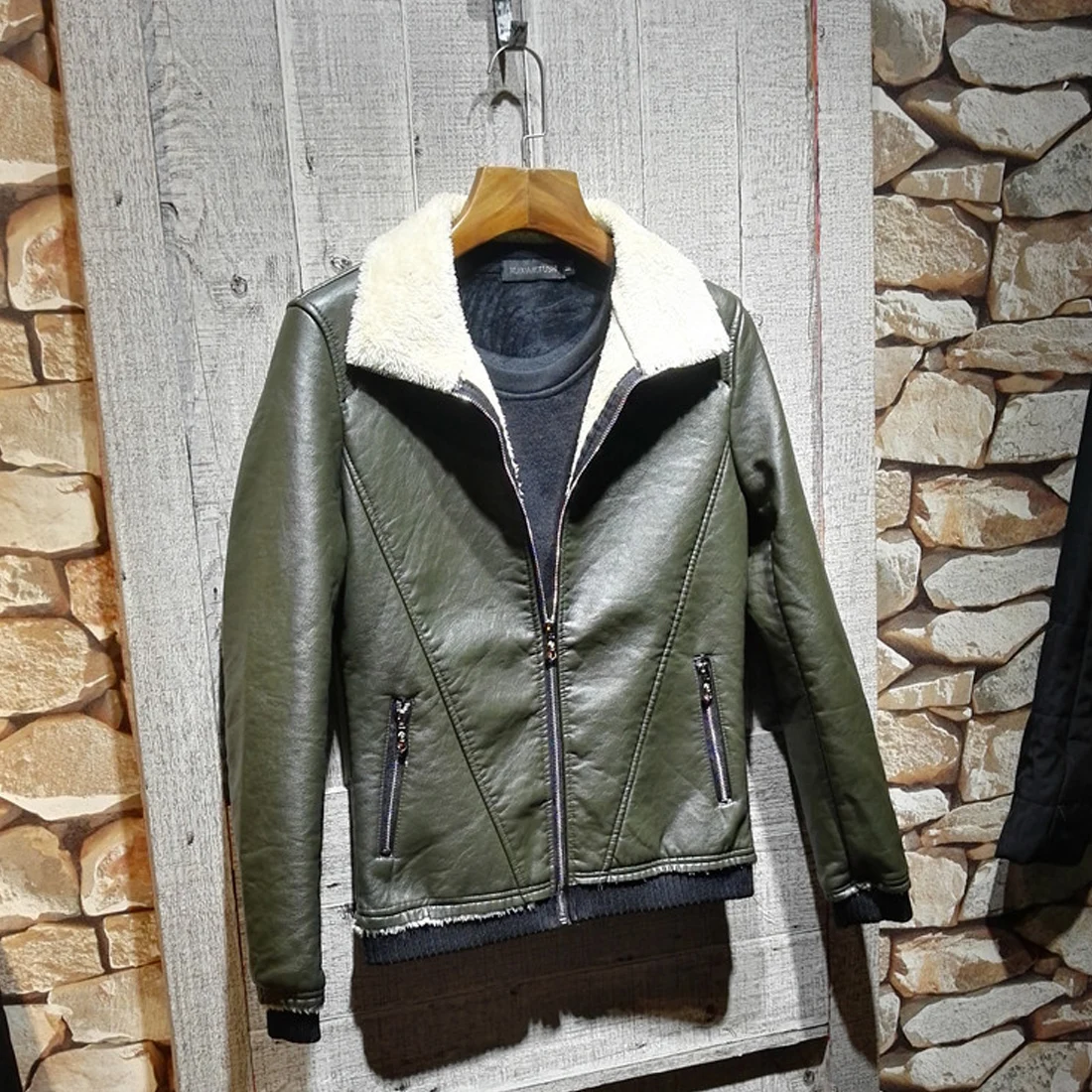 Новый бренд Для мужчин мальчика Босоножки из искусственной PU кожи зимние теплые