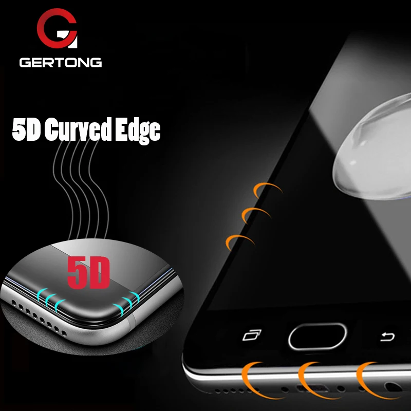 Закаленное стекло 5D с полным покрытием для Samsung Galaxy A51 A30 A5 A3 A7 2017 71 J5 J7 A8 Plus J6 J4 2018