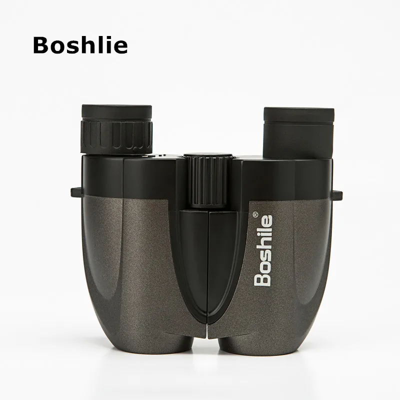 Silver Boshile 10x22HD зум оптический военный высокомощный бинокль для охоты кемпинга - Цвет: Silver