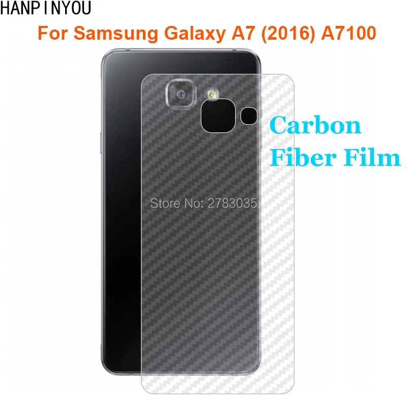 Для Samsung Galaxy A7 2016 A710 A7100 5 &quotпрочная 3D защита от отпечатков пальцев прозрачная