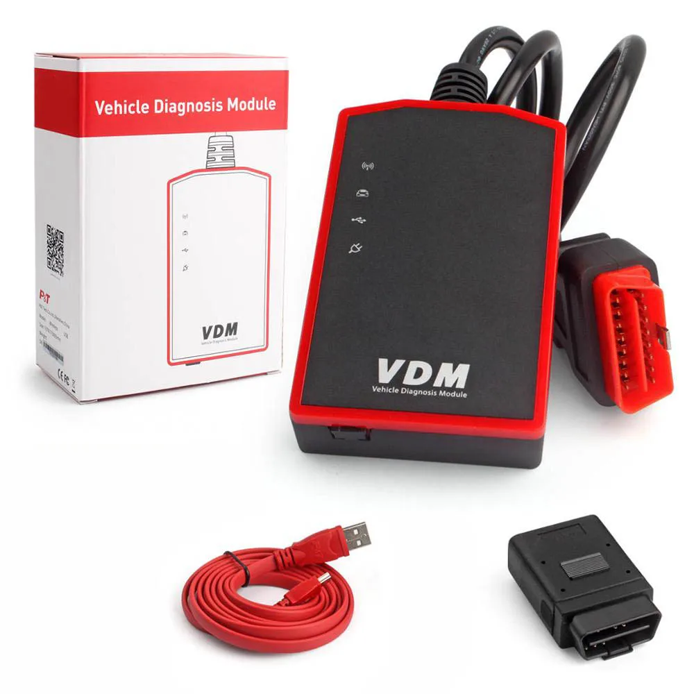 Basic Version VDM V4.7 wifi USB OBD2 сканер для диагностики диагностика авто Автомобильный сканер полная система авто диагностический инструмент Многоязычный OBD2 сканер Пожизненное бесплатное обновление обд 2 сканер для авто - Цвет: Basic Version