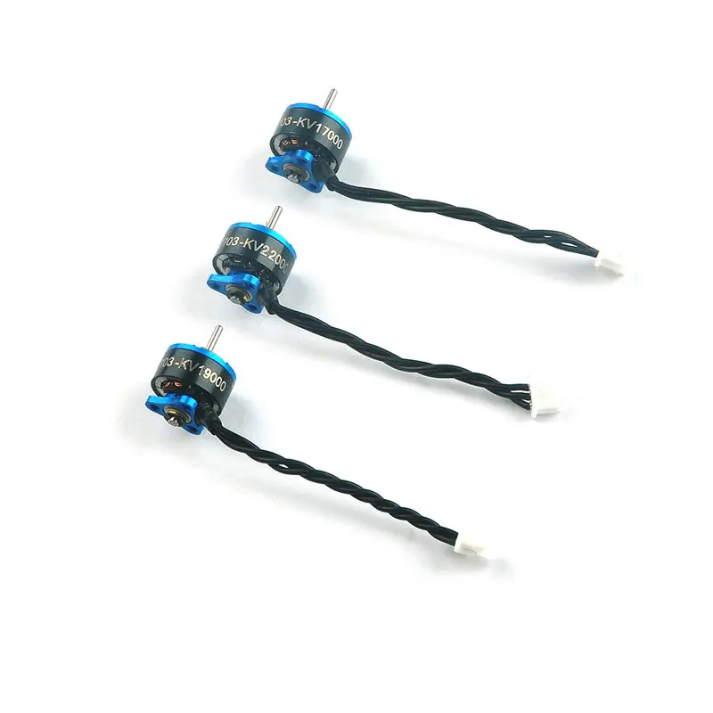 Racerstar BR0703C 0703 1S 17000KV 19000KV 22000KV Blue Brushless Motor For RC Quadcopter Multi Rotor DIY Part Accessories | Игрушки и