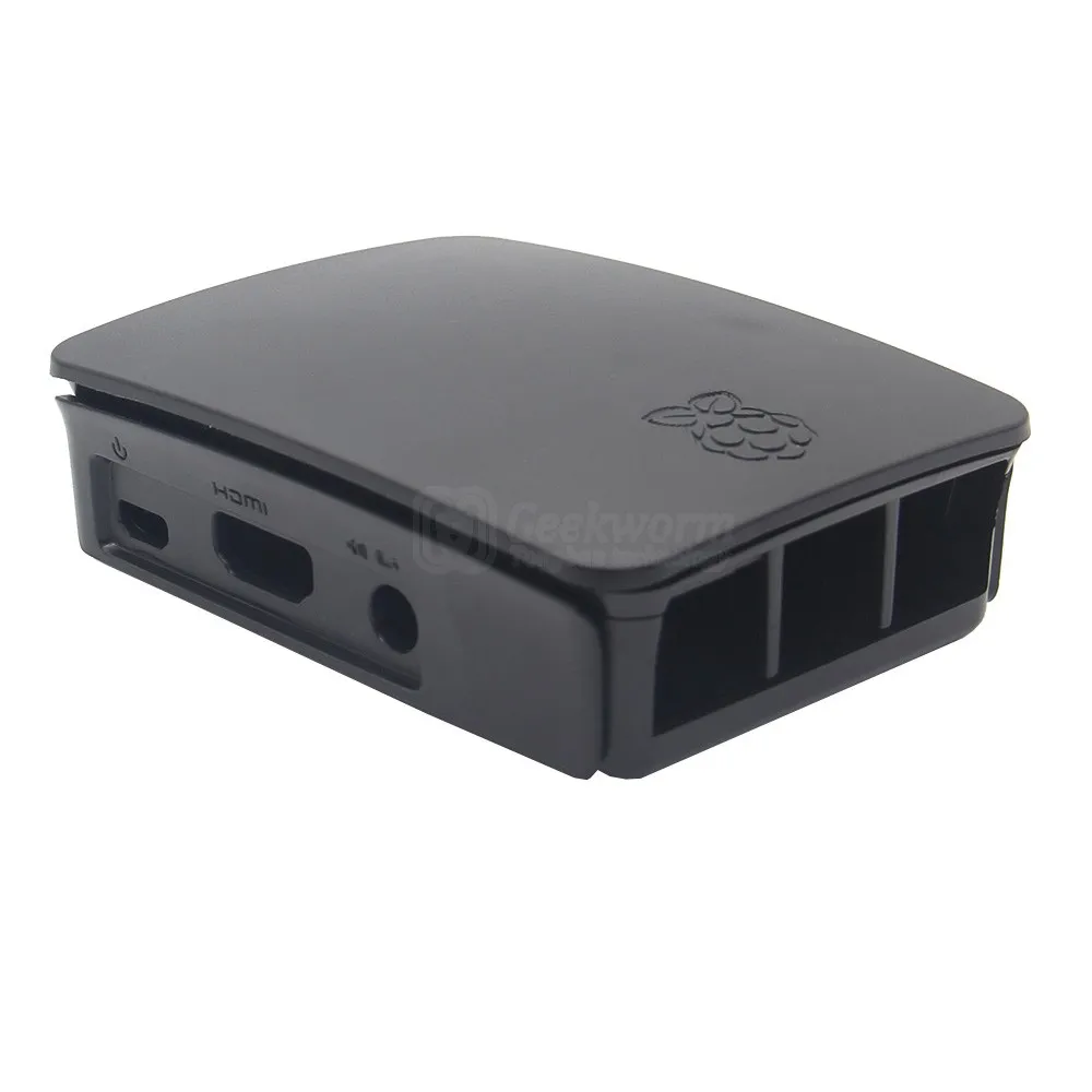 Raspberry pi 3 B + чехол из АБС пластика с 5 В А Европейский блок питания радиаторы