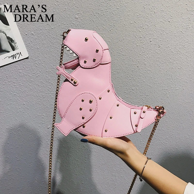 Сумка мессенджер Mara's Dream с заклепками милая сумочка на плечо цепочкой маленькая