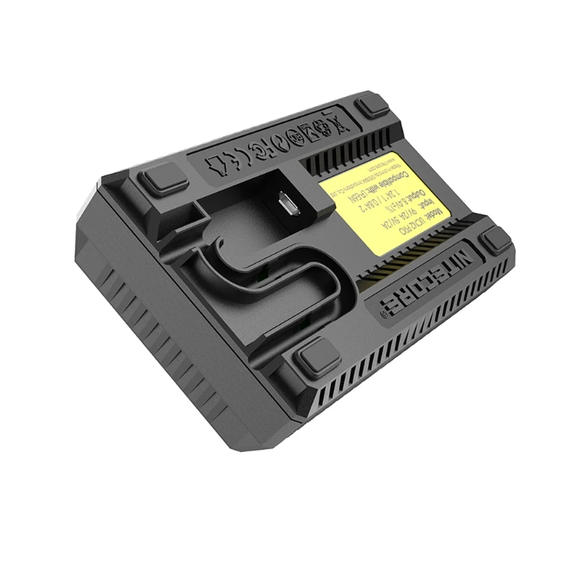 Зарядное устройство nitecore UCN2 Pro с двумя слотами USB QC для Canon CANON DSLR EOS 60D 5D3 7D 70D 5D Mark II SLR