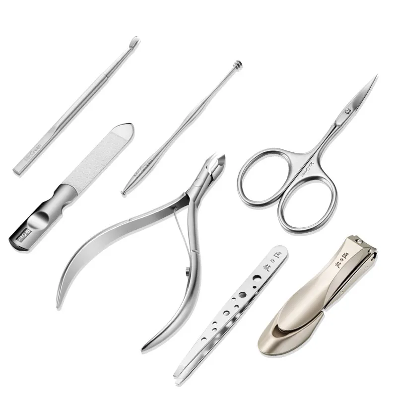 MR. GREEN 7 шт. Набор для маникюра и педикюра ножничный Пинцет Нож ушной кутикулы