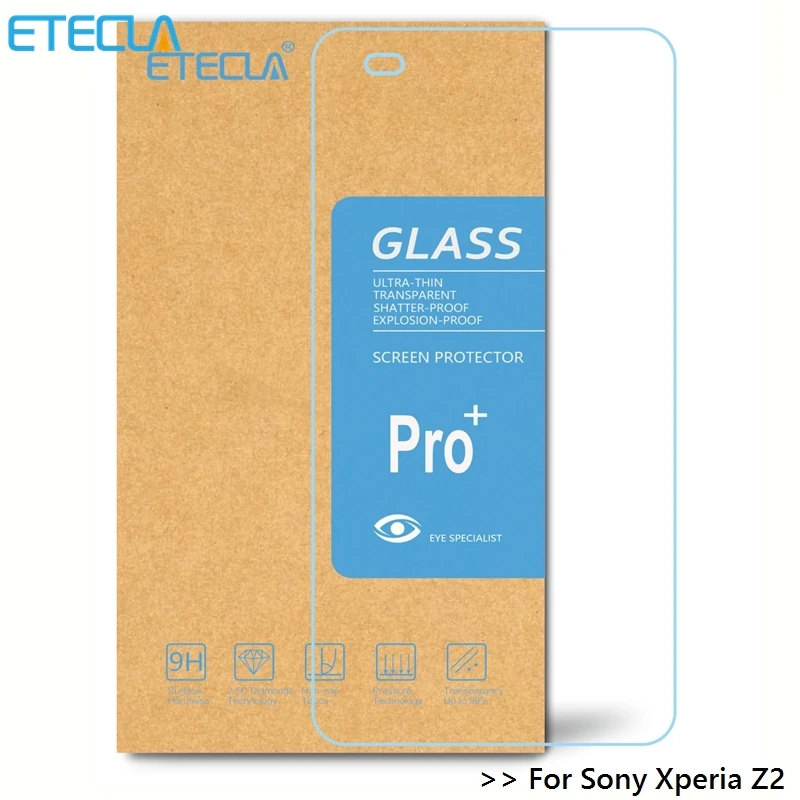 3 шт для Sony Xperia Z2 закаленное стекло на Experia D6503 D6502 L50W защита экрана 9h|xperia z2 glass|screen