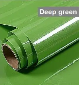 Deep Green Thicking ПВХ водонепроницаемый серый белый черный мрамор самоклеющиеся обои для кухни гостиной контактная бумага - Цвет: Deep Green