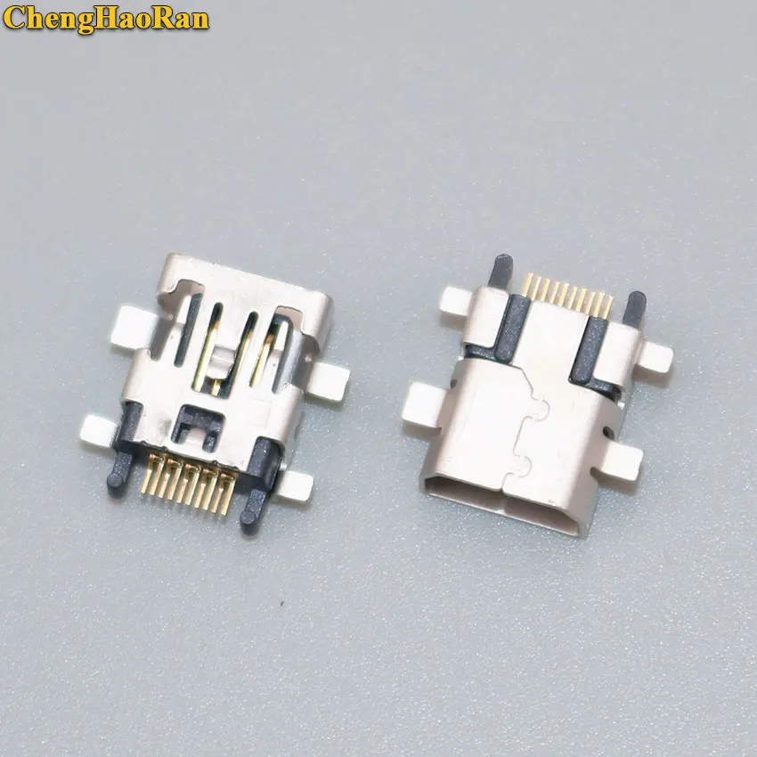 

Мини-USB-разъем ChengHaoRan, 1-5 шт., 10 контактов, 10P, для зарядки HTC, разъем V3