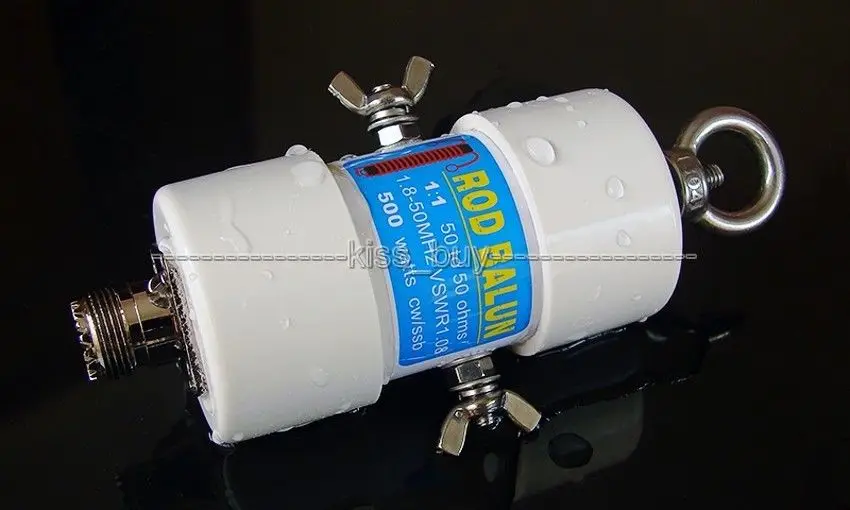 1:1 HF Balun водонепроницаемый для диапазона 160 6 м (1 8 50 МГц) 500 Вт коротковолновой